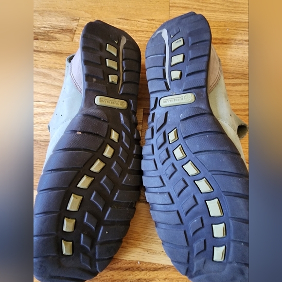 Timberland Smartwool Collab Maryjane Size 8.5 Leather Tan&green Outdoors Active - Picture 5 of 8